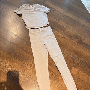 H&M grey Leggings and Top Set